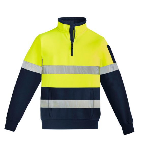 Picture of UNISEX HI VIS TAPED HALF ZIP PULLOVER